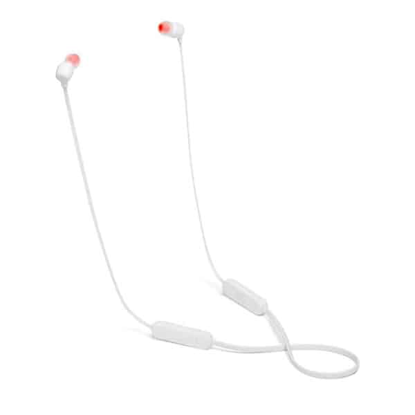JBL - Bluetooth Ακουστικά (Tune 115BT) - Bluetooth 4.2, In-Ear, Pure Bass, Multi-Point Connection, με Microphone - Λευκό