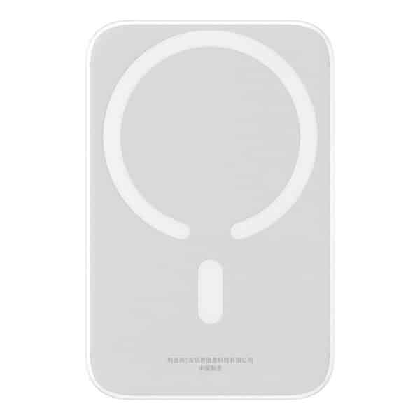 Baseus - Power Bank Magnetic Mini Air (P10059002223-00) - USB-C, MagSafe, 6000mAh, 20W - Λευκό