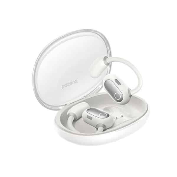 Baseus - Ασύρματα Earbuds PM20A (A00064400221-00) - Open-Ear, True Ασύρματα, Bluetooth 5.3, 380mAh - Stellar Λευκό