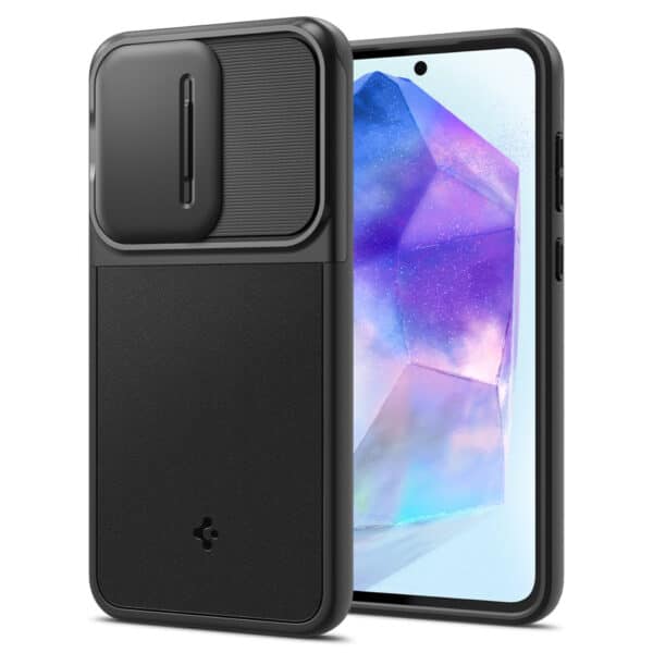 Spigen - Optik Armor - Samsung Galaxy A55 5G - Μαύρο