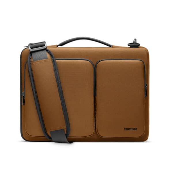 Tomtoc - Defender Laptop Briefcase (A42C2Y1) - Ώμου/ Χειρός, 13″ - Καφέ