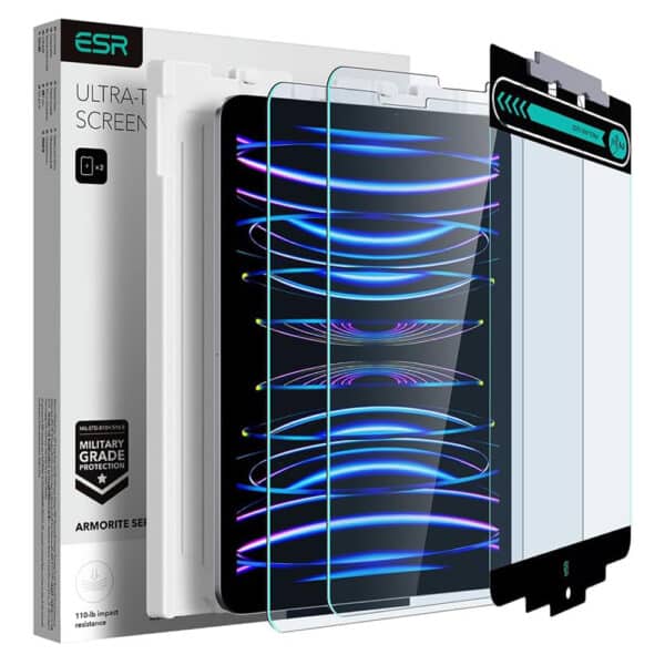 ESR - Armorite Screen Protector (2 pack) - iPad Air 4 / 5 (2020/2022) / iPad Pro 11 (2018 / 2020 / 2021 / 2022) - Διάφανη