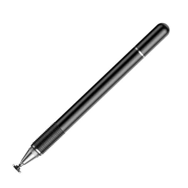 Baseus - Stylus Pen Golden Cudgel (ACPCL-01) - Capacitive, with Precision Disc and Gel Pen, Συμβατό με iOS, Android - Μαύρο