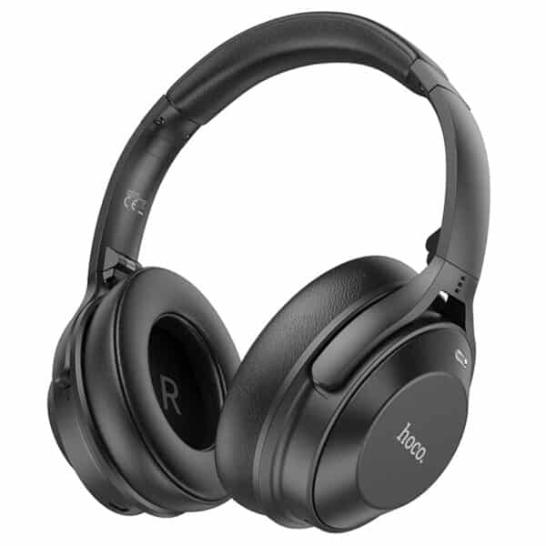 Hoco - Wireless Headphones (W37) - Bluetooth 5.3, Active Noise Reduction, Multipoint - Ultimate Μαύρο
