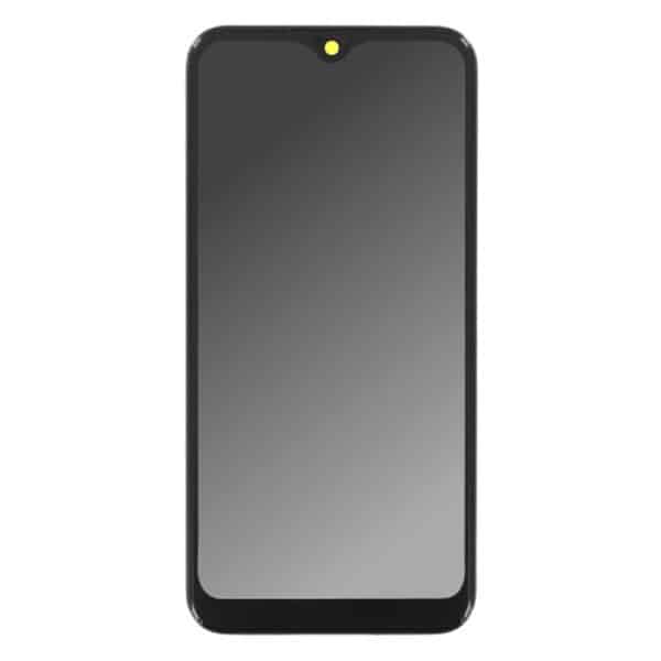 Samsung - Original Display Touchscreen + Frame (14168) - Samsung Galaxy A01 (SM-A015F), GH81-18209A - Μαύρο