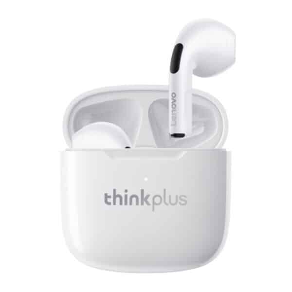Lenovo - Ασύρματα Earbuds ThinkPlus LivePods LP1 (21184) - Bluetooth, True Ασύρματα, Half-In-Ear - Λευκό