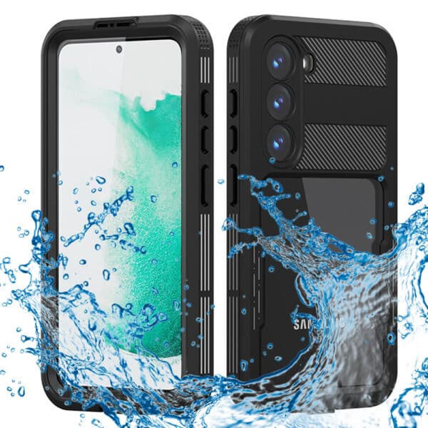 ShellBox - Αδιάβροχη Θήκη IP68 - Samsung Galaxy S23 - Μαύρο