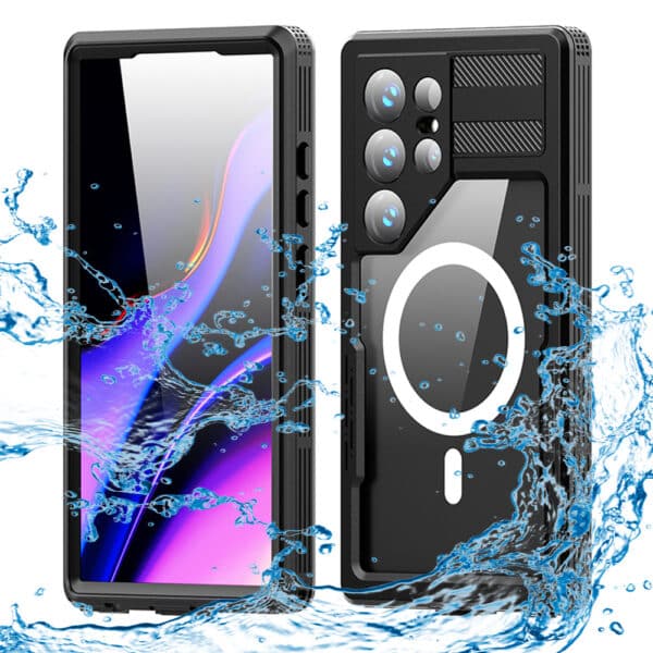 ShellBox - Αδιάβροχη Θήκη IP68 - Samsung Galaxy S24 Ultra - Μαύρο