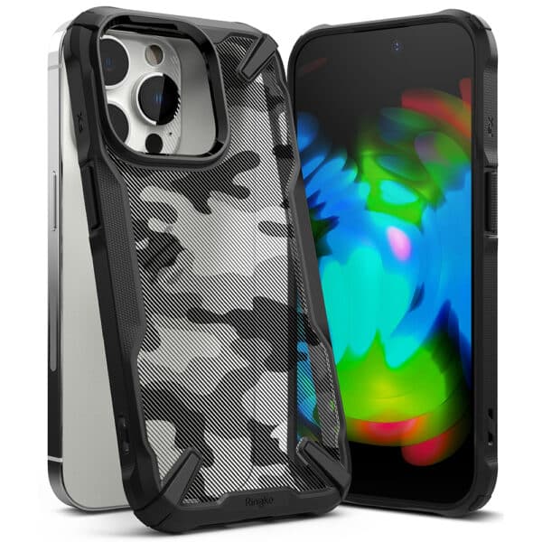 Ringke - Fusion X Design - iPhone 14 Pro - Camo Μαύρο