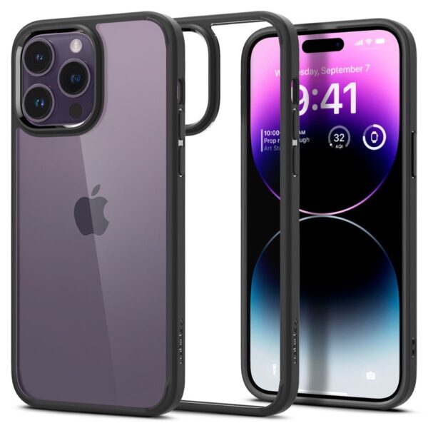 Spigen - Ultra Hybrid - iPhone 14 Pro - Matte Μαύρο